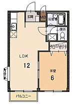 サンパルコ静香II 203 ｜ 岐阜県各務原市蘇原申子町１丁目（賃貸アパート1LDK・2階・39.74㎡） その2