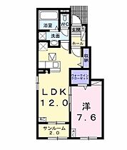 カーサ　ノア　I 106 ｜ 岐阜県岐阜市上川手（賃貸アパート1LDK・1階・50.14㎡） その2