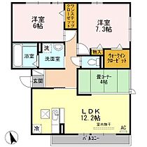 フェアリー　A 301 ｜ 岐阜県各務原市蘇原新栄町１丁目（賃貸アパート2LDK・3階・69.22㎡） その2