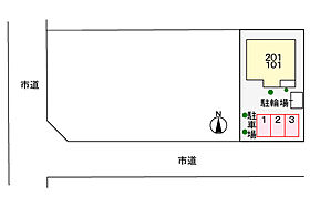 Ｇａｒｎｅｔ 201 ｜ 岐阜県岐阜市茜部大川２丁目（賃貸アパート2LDK・2階・61.82㎡） その7