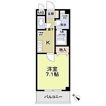 ブドワール21 302 ｜ 岐阜県羽島市舟橋町２丁目（賃貸マンション1K・3階・25.46㎡） その2