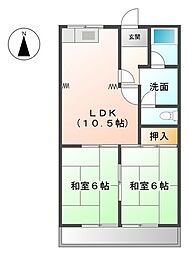 ハインスハイムII 3階