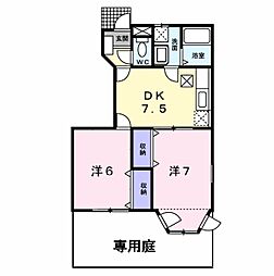 ピュアハウス桐野 A 1階