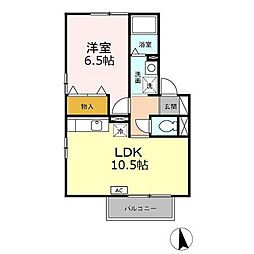 ミュータウン C 1階/107