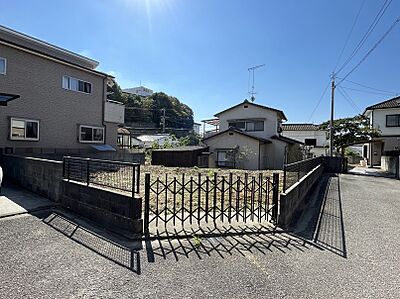 外観：日当り良好な土地です。