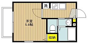 埼玉県草加市八幡町（賃貸アパート1K・2階・19.87㎡） その2