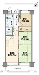 間取図画像 3LDK