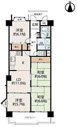 間取図画像 4LDK