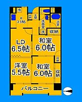 大阪府大阪市住吉区苅田5丁目（賃貸マンション3LDK・5階・61.33㎡） その2