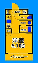 大阪府堺市堺区大町東3丁（賃貸マンション1K・5階・20.74㎡） その2