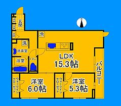 大阪府堺市北区北花田町3丁（賃貸アパート2LDK・2階・67.62㎡） その2