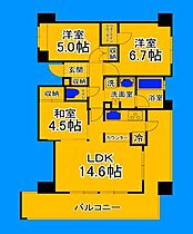 大阪府堺市北区長曽根町（賃貸マンション3LDK・9階・67.21㎡） その2