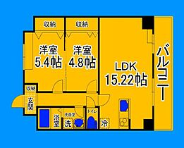 大阪府堺市堺区向陵西町4丁（賃貸マンション2LDK・8階・58.40㎡） その2