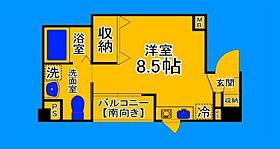 大阪府大阪市住吉区東粉浜3丁目（賃貸アパート1R・7階・21.31㎡） その2