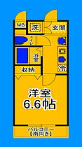 大阪府大阪市住吉区山之内1丁目（賃貸マンション1K・3階・21.31㎡） その2