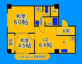 大阪府大阪市住吉区我孫子西2丁目（賃貸マンション2LDK・1階・51.03㎡） その2