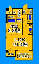 大阪府堺市堺区市之町東2丁（賃貸マンション1LDK・3階・34.91㎡） その2