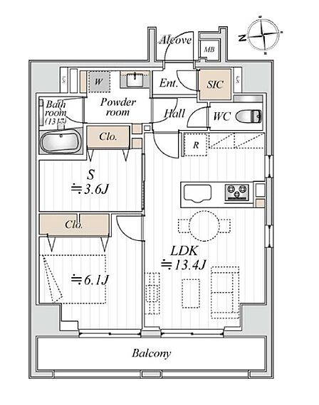 【間取り図】