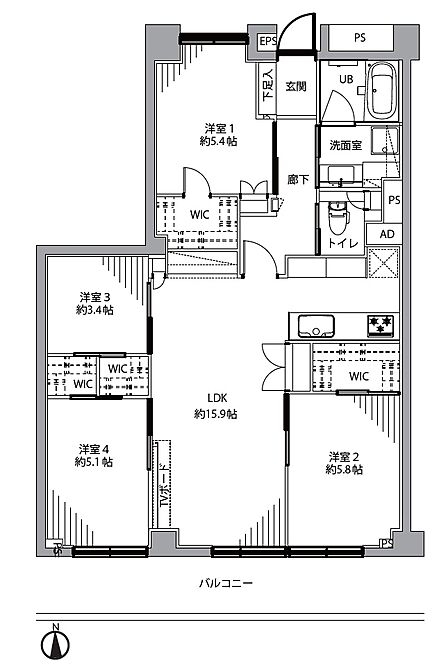 【間取り図】