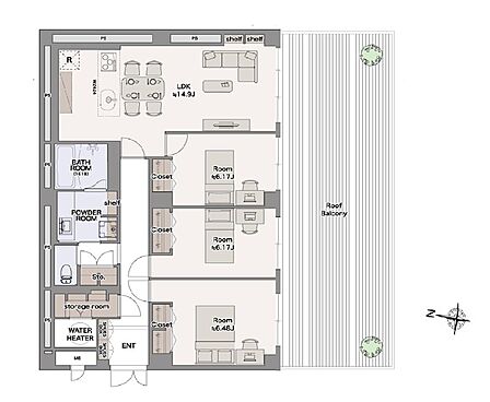 【間取り図】