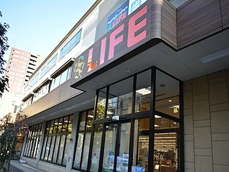 ライフ大崎百反通店:徒歩6分(450m)