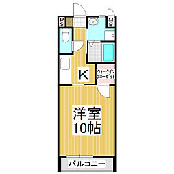 GrandeurA 1Kの間取図画像