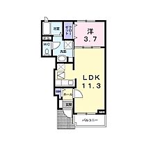 長野県佐久市岩村田（賃貸アパート1LDK・1階・37.13㎡） その2