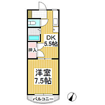 長野県佐久市臼田（賃貸アパート1DK・1階・33.00㎡） その2