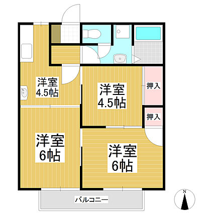 グランエールA_間取り_0