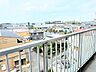 バルコニー：眺めが良く日当たりが良い角部屋