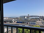 リビング東側窓からの眺望