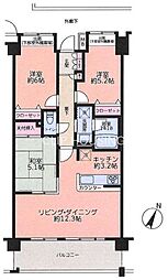 間取図画像 3LDK
