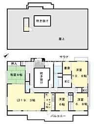 ワコーレガーデンヒルズ八王子 4SLDKの間取図画像