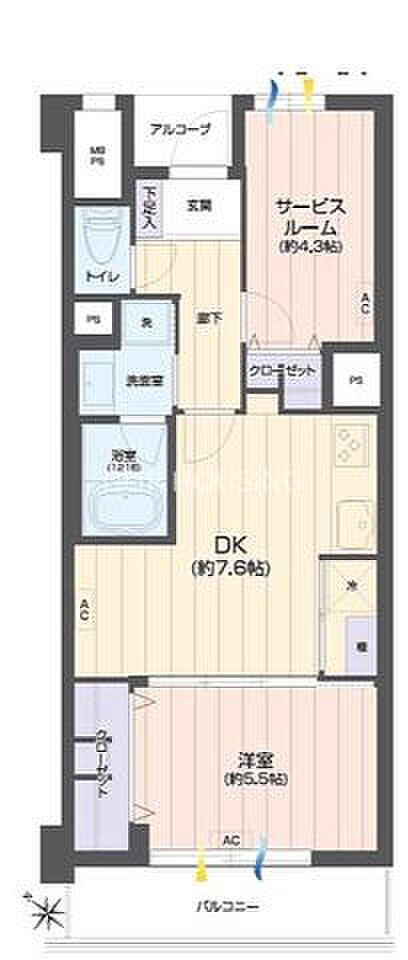 1SDK 間取り