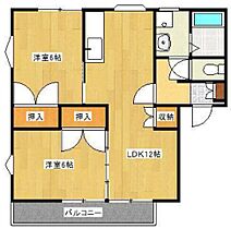 上津コーポC棟 101 ｜ 福岡県久留米市上津1丁目7-23（賃貸アパート2LDK・1階・54.00㎡） その2