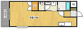 クラウンV 303 ｜ 福岡県久留米市津福本町912-1（賃貸マンション1DK・6階・33.93㎡） その2