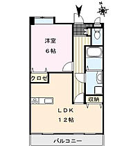 グランドゥール 402 ｜ 福岡県久留米市山川安居野3丁目14-2（賃貸マンション1LDK・4階・45.90㎡） その2