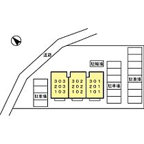 エクセル東合川II 203 ｜ 福岡県久留米市東合川町463-3（賃貸アパート2LDK・2階・56.00㎡） その3