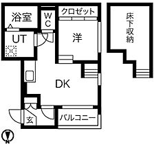 ハーモニーテラス二番V 102 ｜ 愛知県名古屋市熱田区二番２丁目（賃貸アパート1DK・1階・28.16㎡） その2