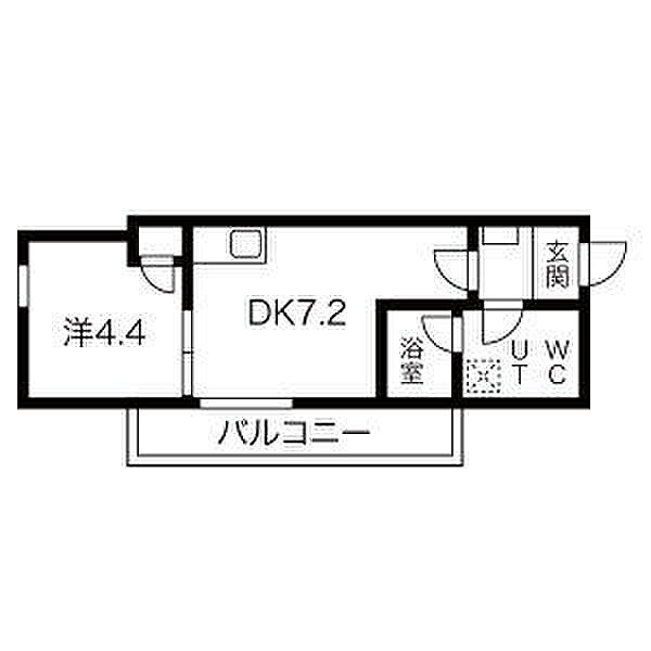 レスペデザ道徳 301｜愛知県名古屋市南区道徳新町１丁目(賃貸アパート1DK・3階・26.08㎡)の写真 その2