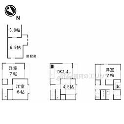 葭島矢倉町4-77貸家