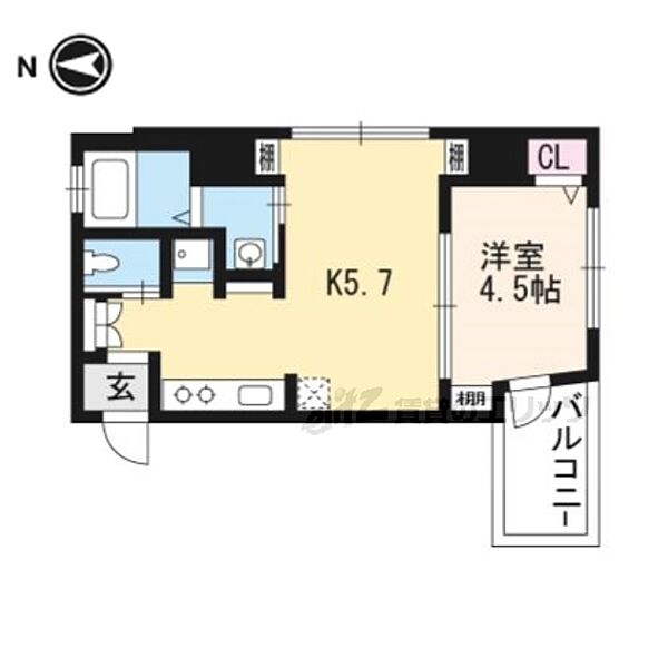 プリオーレ京都駅前 1003｜京都府京都市南区西九条院町(賃貸マンション1LDK・10階・30.89㎡)の写真 その2