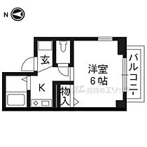 京都府京都市伏見区桃山町泰長老（賃貸マンション1K・1階・20.16㎡） その2