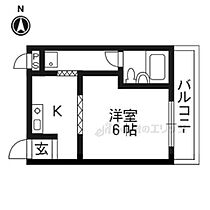 京都府城陽市寺田西ノ口（賃貸マンション1K・2階・19.00㎡） その2