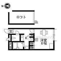 京都府京都市南区久世殿城町（賃貸アパート1K・3階・20.28㎡） その2