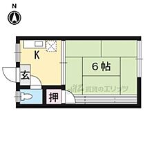 なぐさハウス 103 ｜ 京都府城陽市平川長筬（賃貸アパート1K・1階・18.00㎡） その2