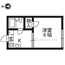 京都府京田辺市興戸御垣内（賃貸マンション1K・1階・19.80㎡） その2