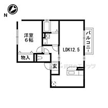 コージーコート 201 ｜ 京都府木津川市州見台１丁目（賃貸アパート1LDK・2階・42.70㎡） その2