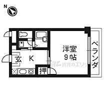 京都府京都市伏見区桃山町因幡（賃貸マンション1K・1階・29.32㎡） その2