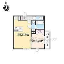 京都府京都市伏見区深草小久保町（賃貸アパート1LDK・3階・44.04㎡） その2